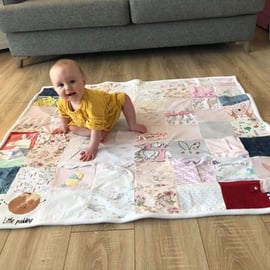 Keepsake Memory Baby Quilt