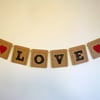 Love Banner - Vintage Style Wedding Banner