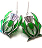 Scottish Thistle Stained Glass Suncatcher - Image 4