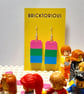 Lego LGBT Polysexual Earrings - Image 1
