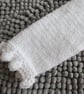 16" White Baby Bobble Edged Cardigan - Image 4