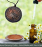 Multisensory finger labyrinth jewellery, Essential oil diffuser necklace spiral - Image 2