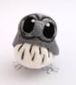 Needle Felted Miniature Grey Owl - Image 2