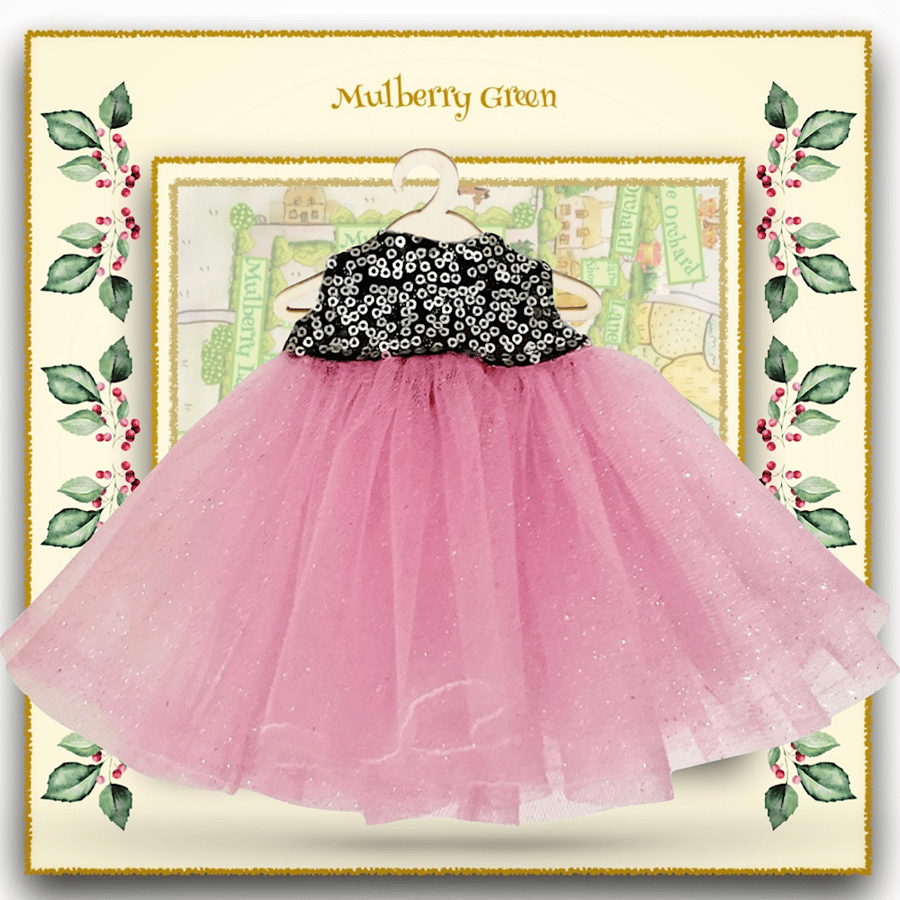 Reserved for Shani - Silver and pink Party Dress