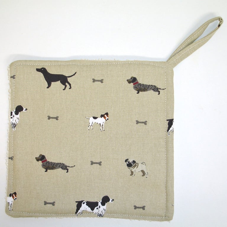 Dog Pot Holder Potholder Grab Mat Kitchen Cookware Pad Pug Dachshund