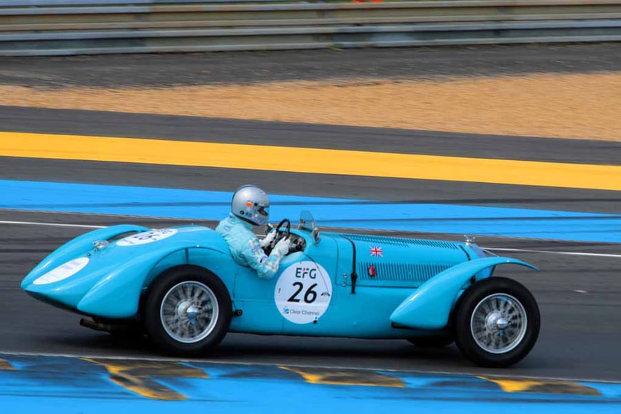Delage D6-70 S Sports Car Le Mans Classic Photograph Print