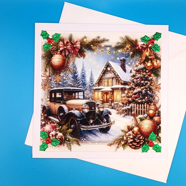 Christmas Card, Large, Father, Brother, Son, Grandfather