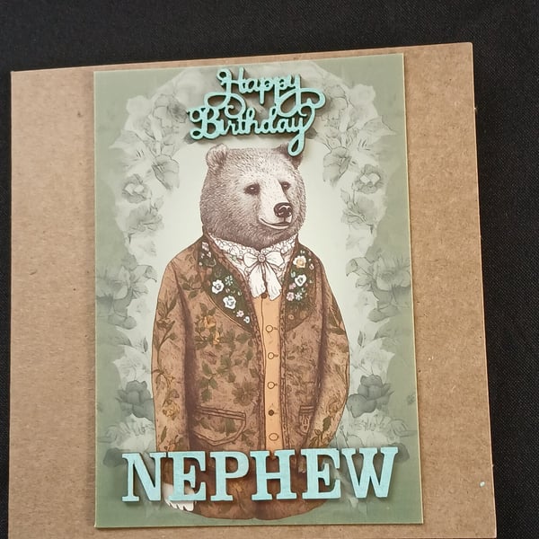 Nephew birthday card 
