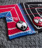 Handmade crochet hexi cardigan inspired by Spider-Man  - Image 9