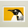 Lord Penguin Linocut