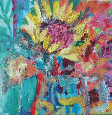 Sunflower card