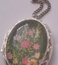 Vintage Style Locket Pill Box On A Fashionable Long Line Chain - Image 1