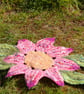 Handmade Felt Wool Napkin – Flower Design - Image 4