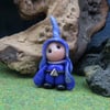Tiny Boy Gnome 'Denny' with trousers OOAK Sculpt by Ann Galvin