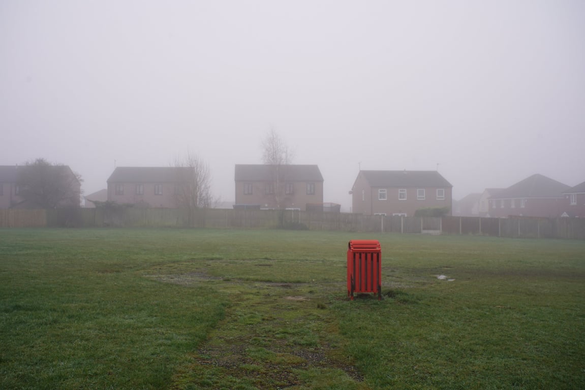 Red in the fog - Ltd Ed 1 of 3 - A4 archival paper