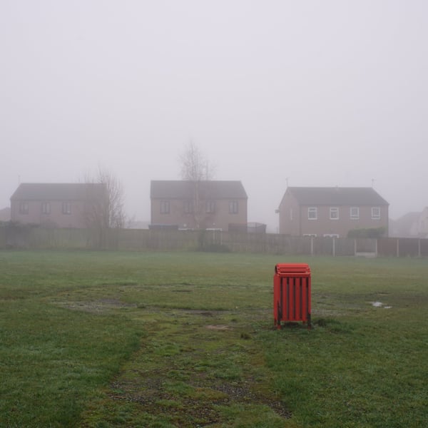 Red in the fog - Ltd Ed 1 of 3 - A4 archival paper