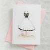 Dressmaker Card - Blank inside