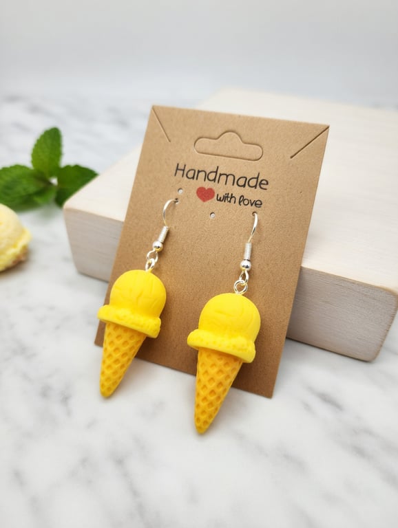 playful pop of color to your look Women's fun Ice cream cone 