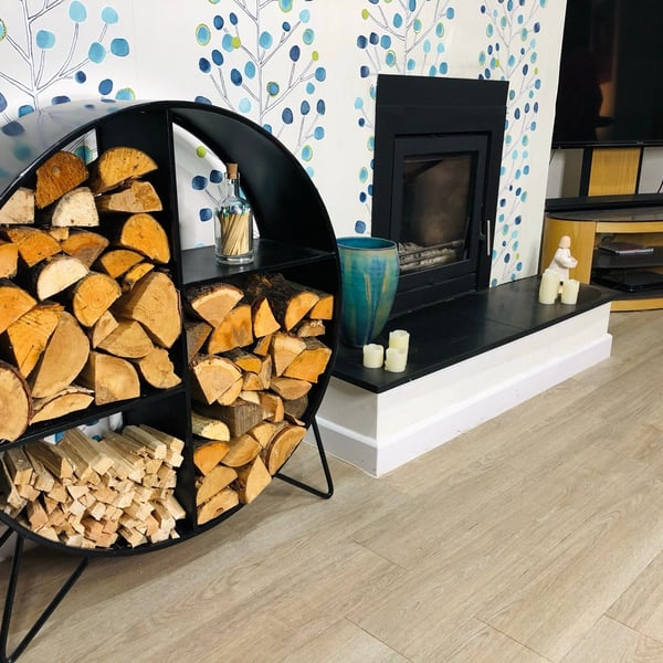 Handmade, Freestanding, Log Holder, Log Store, Folksy