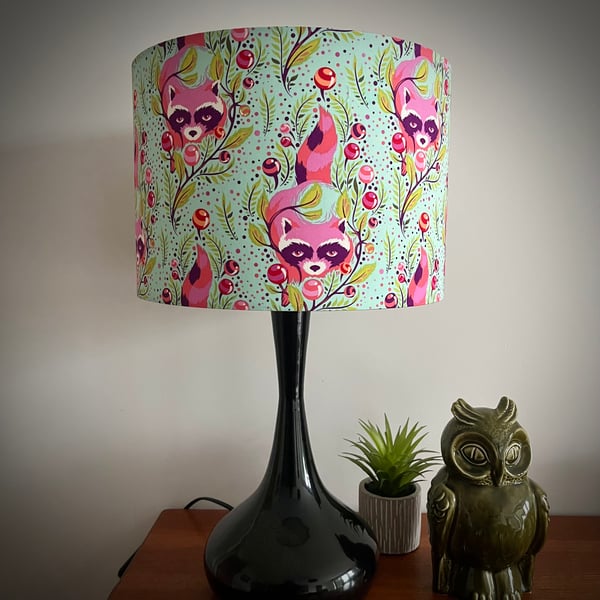 Raccoon Lamp Shade