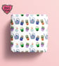 Cactus wrapping paper for the houseplant mad fan in your life - Image 3