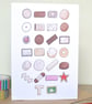 Biscuit Alphabet Greetings Card - Image 2
