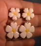 Double Flower Dangle Earrings - Image 4
