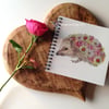 Square 'Hedgehog' Notebook