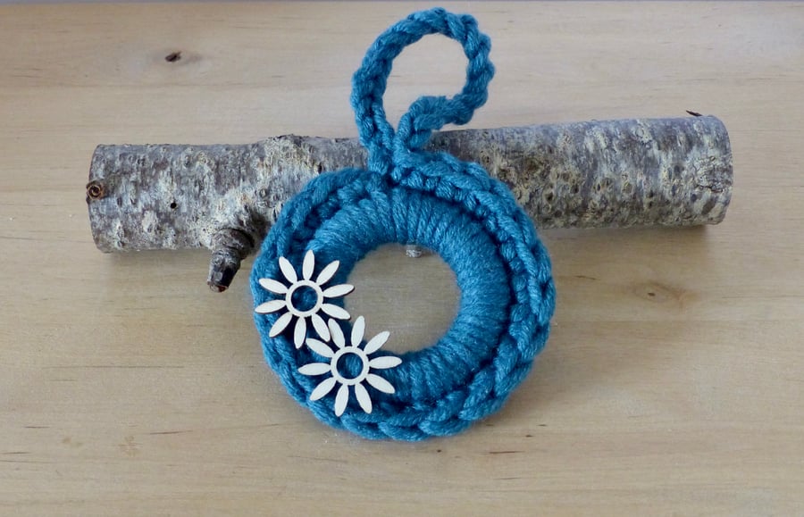 Crocheted Wreath Decoration