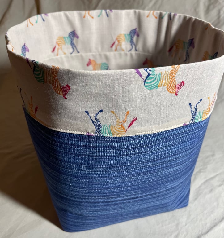 Fabric storage tub - medium