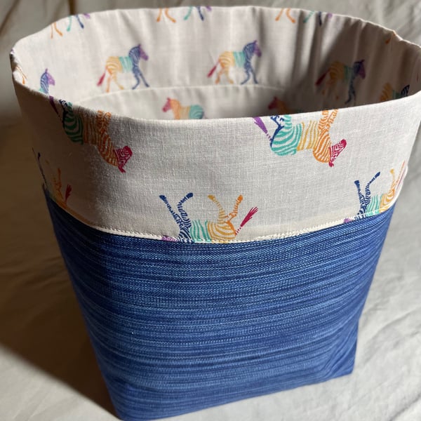 Fabric storage tub - medium