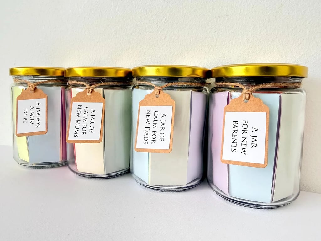 Jar of Quotes Gift, 50 Messages, 12 Jars to Choose From, Daily Motivation Gift