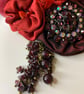 Red Victorian bib necklace  - Image 5