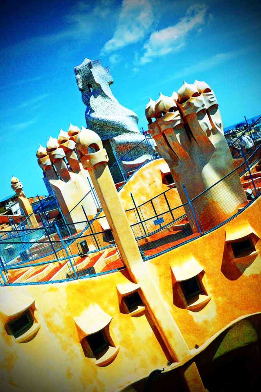 Casa Mila La Pedrera Barcelona Spain 12"x18" Print