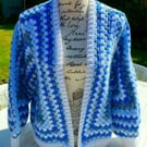 Handmade Crochet Hexagon Cardigan 