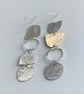 FORM Long Silver Earrings  - Image 4