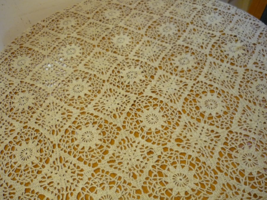 Hand Crochet Tablecloth