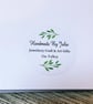 Robin On The Christmas Pudding  - Christmas Card. - Image 5