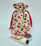 Drawstring Pouch or Bag – Gift Bag – Toiletries Bag - Image 2