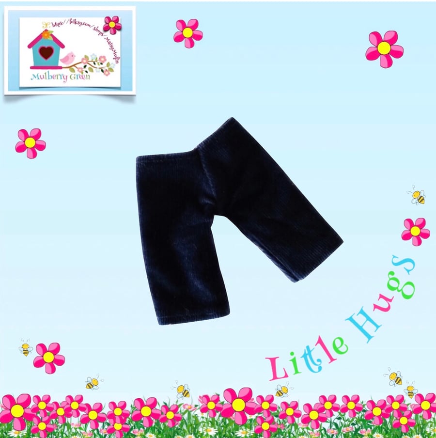 Little Hugs’’ Navy Cord Trousers