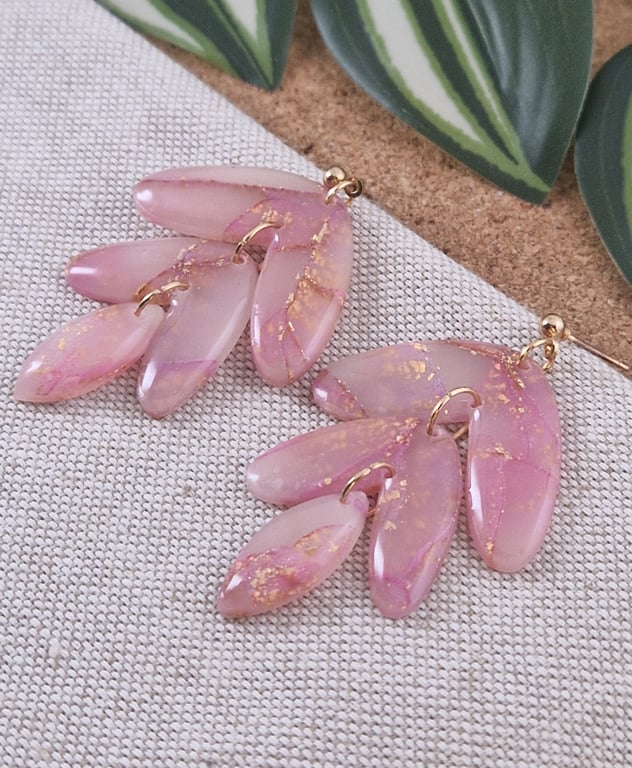 Polymer Clay Earrings: Pretty Pastels