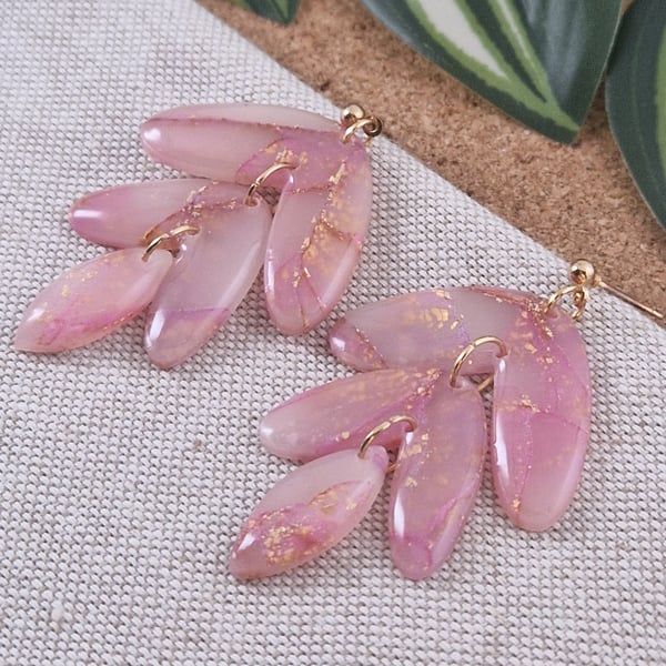 Polymer Clay Earrings: Pretty Pastels
