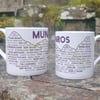 Munros fine china mug - 8oz or 13oz