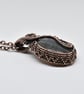 Wire Woven Labradorite and Copper One of a Kind Pendant - Image 4