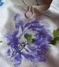 Textile shoulder bag with machine embroidered ladybird design - Image 3