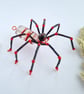 Hanging Glass Beaded Spider Decor - Image 1