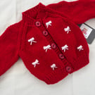 Girls Cardigan 0-3 months