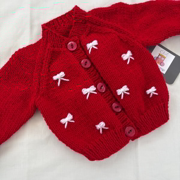 Girls Cardigan 0-3 months