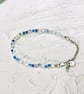 Sterling Silver Cube Bracelet - Image 1