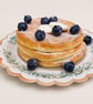 Fake Blueberry Pancake Stack Breakfast Dessert Decoration - Image 5